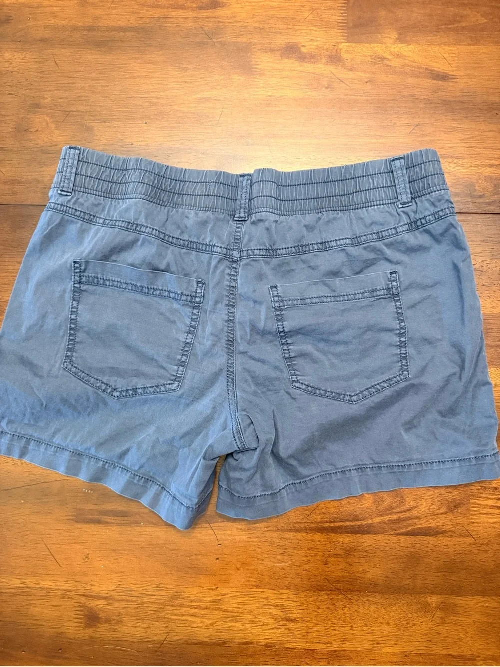 Sonoma Women’s Shorts Trio - Blue Denim, Tan, Gray - Picture 8 of 10